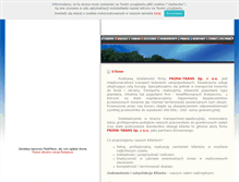 Tablet Screenshot of primatrans.pl